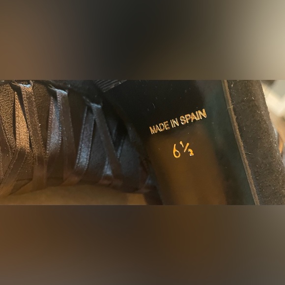 Beverly Feldman Corset Lace-Up Boots - Picture 5 of 9